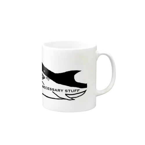 サメサーフィン Mug