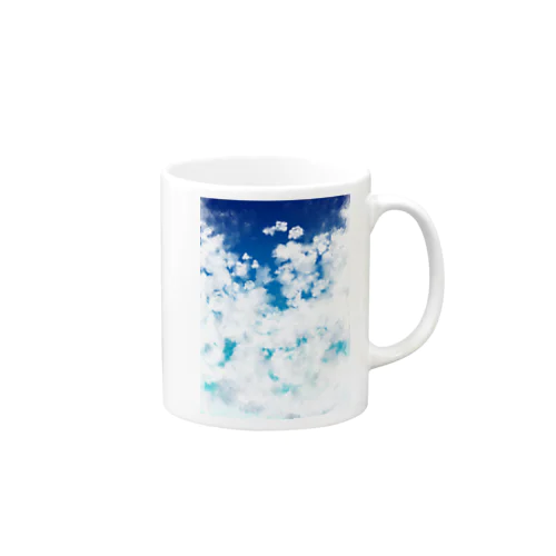 心落ち着く空 Mug