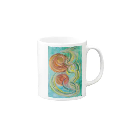 【開運】龍神ヒーリングアート Mug