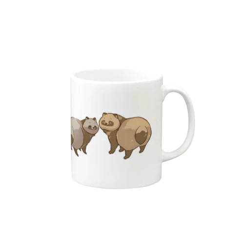 おしりが丸いエゾホンド　マグカップ Mug