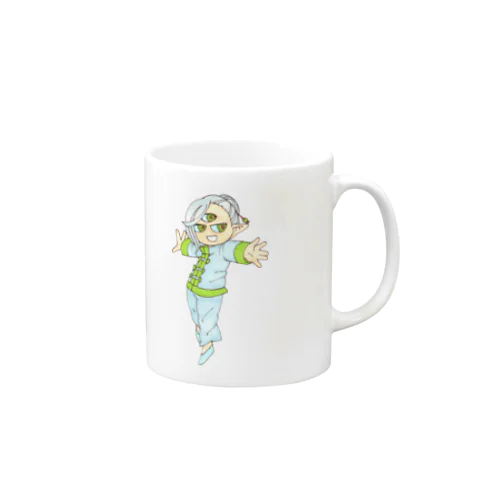 私は自由だ Mug