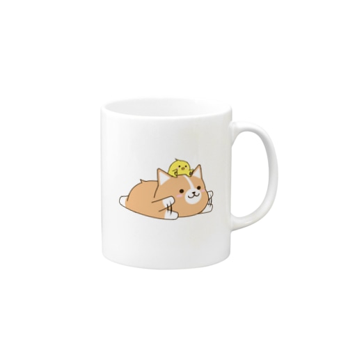 いたわりコーギー Mug
