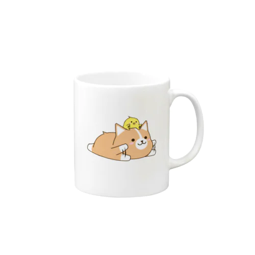 いたわりコーギー Mug