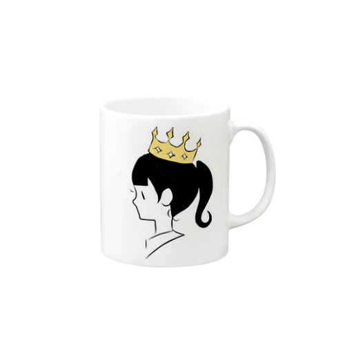 Crown girl マグカップ