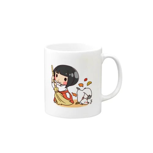 巫女さんコンさん Mug