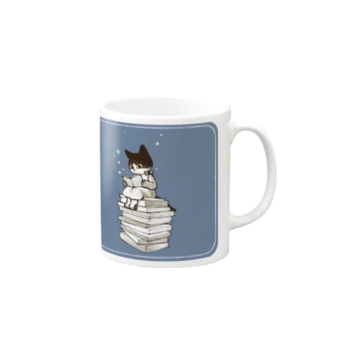 読書の秋にゃん Mug