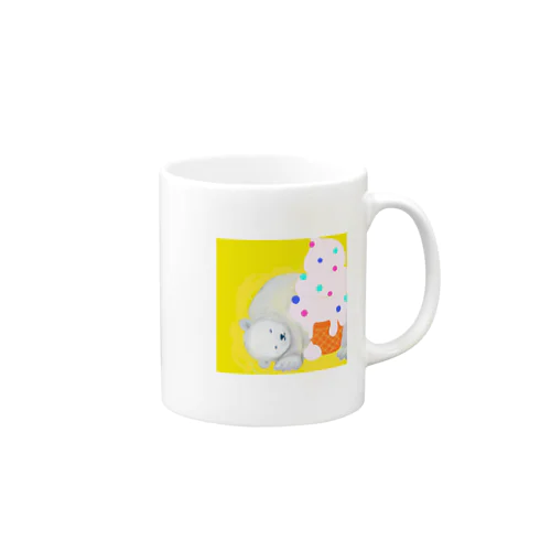 ソフトクリームとお昼寝 Mug