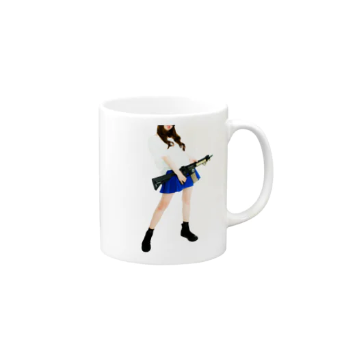 grumble gun girl  Mug