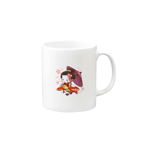 舞妓さんスタンプ Mug