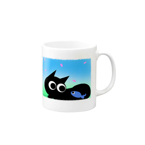 魚の夢CH〜サクラトネコトボク〜 Mug