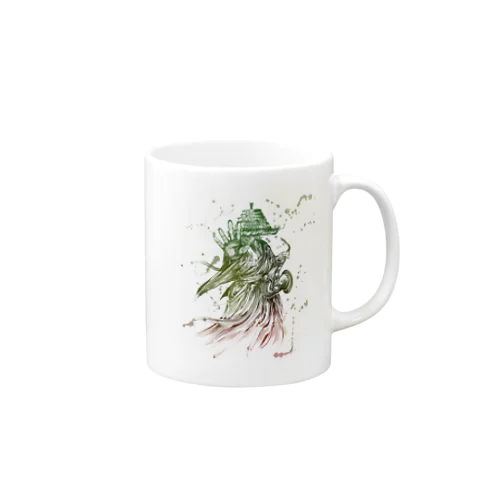 サックス侍「見得 -color-」series Mug