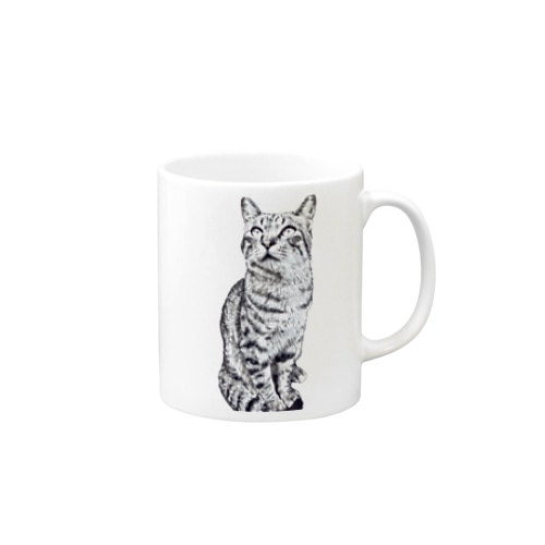 トラ猫トラ君 Mug