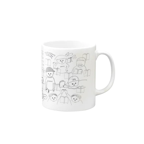 本好き大集合 Mug