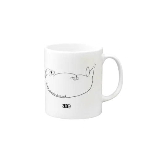 本当に必要なものだけあればいいのよseal Mug