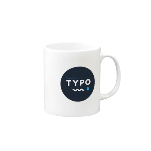 TYPO CIRCLE マグカップ