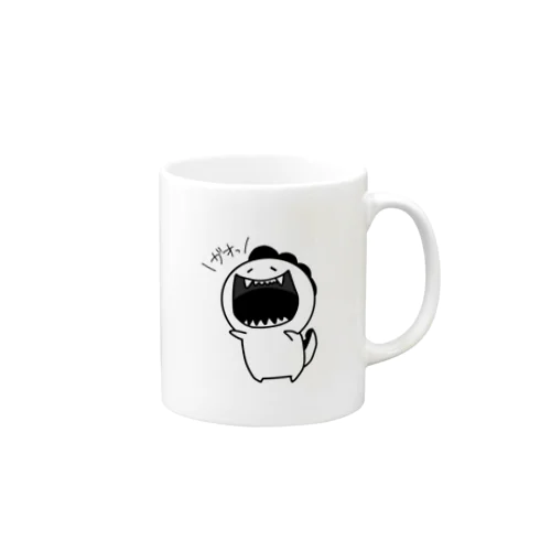 がお君(白黒var) Mug