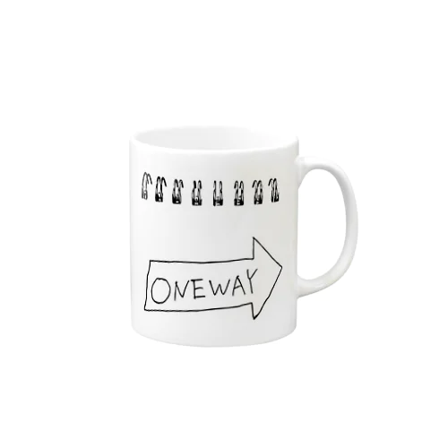 ONE WAY  Mug