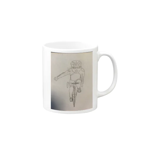 安全ライダー足立さん Mug