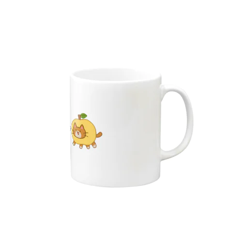 くだものにゃんこ Mug