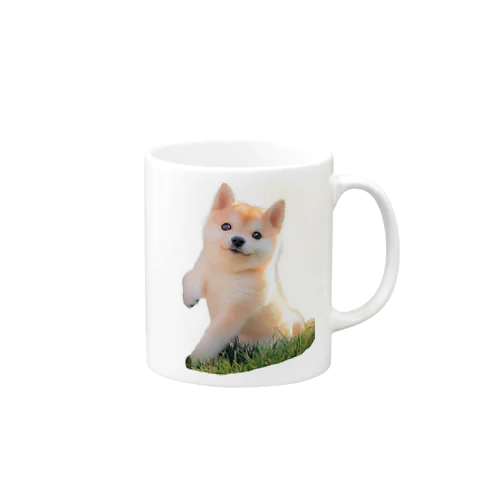 柴犬の子犬の癒しマグカップ Mug