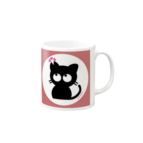 さくら黒ねこ Mug