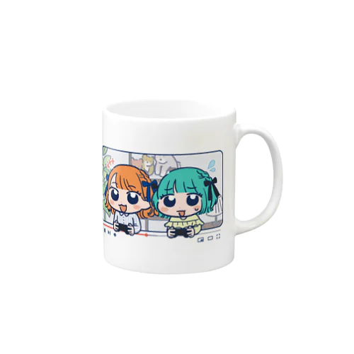Gamer放送局1周年 マグカップ Mug