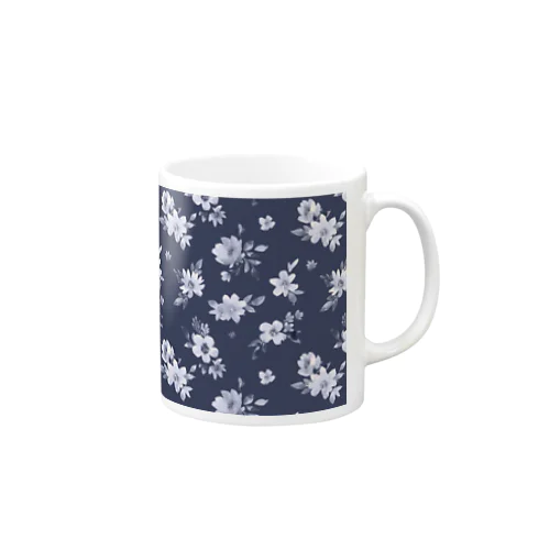 月夜に咲く ― 静謐なフローラルノート Mug