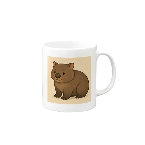 ウォンバットだもん Mug