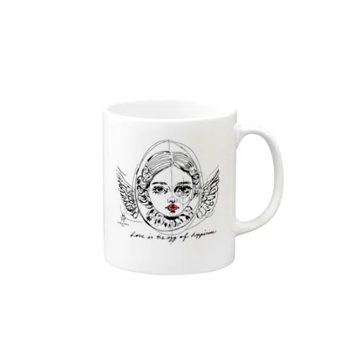 Love is the egg of happiness💕🥚💕 Mug