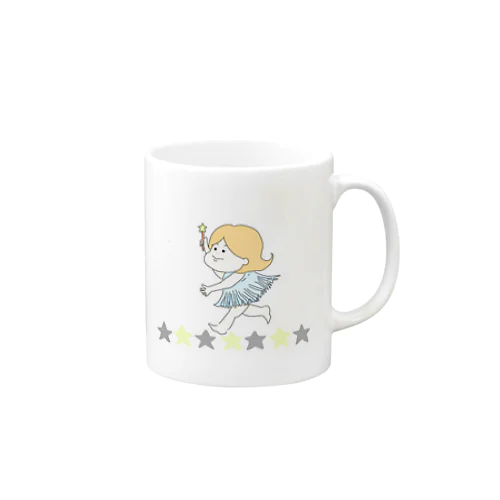 ほしの子　走る Mug