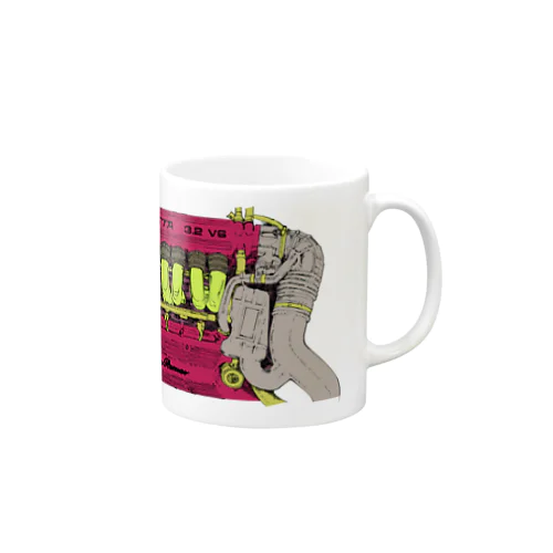 alfaromeo GTA V6 engine Mug