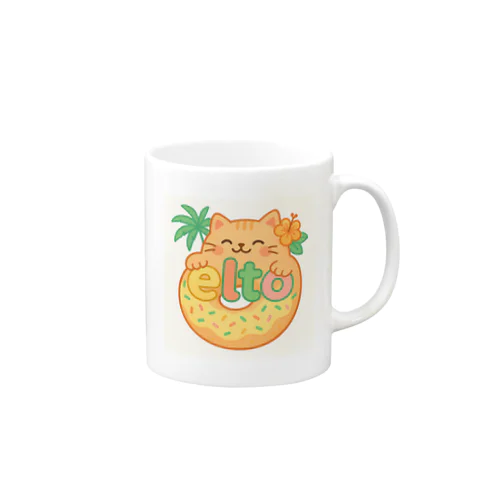 ドーナツ（ネコ）✕elto Mug