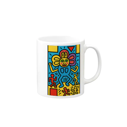 愛の四重奏、青い猿の午後 Mug