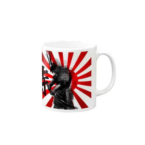 【限定わずか】侍 旭日旗 Mug