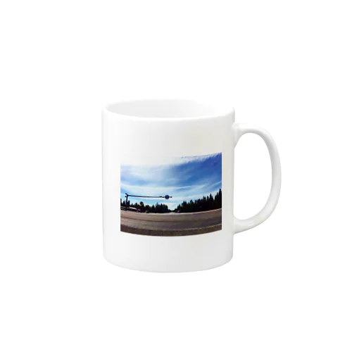 アメリカ一本道 Mug