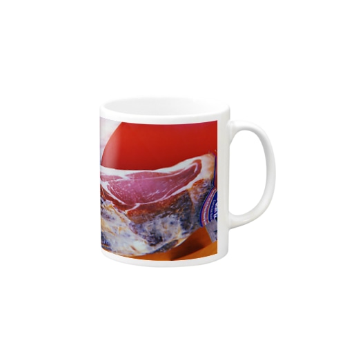 生ハムの原木 Mug