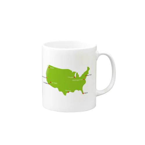 頑張って調べた（USA） Mug