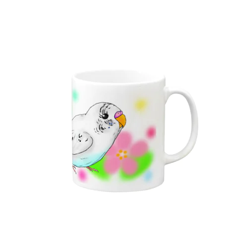 セキセイインコのピーコちゃんⅡ Mug