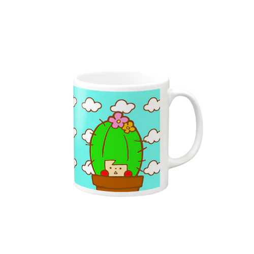 青空とサボテンハリー Mug