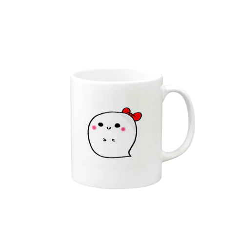 りぼんおばけのおばけちゃん Mug