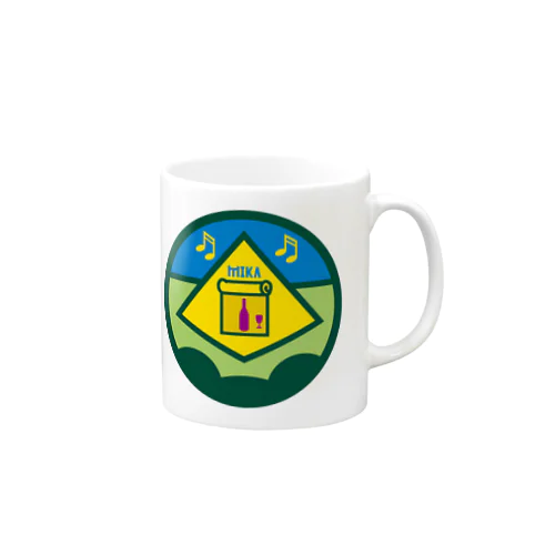 パ紋No.3368 MIKA  Mug