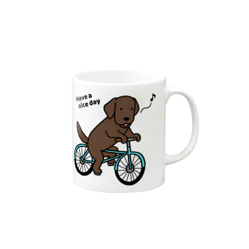 bicycleラブ チョコ Mug