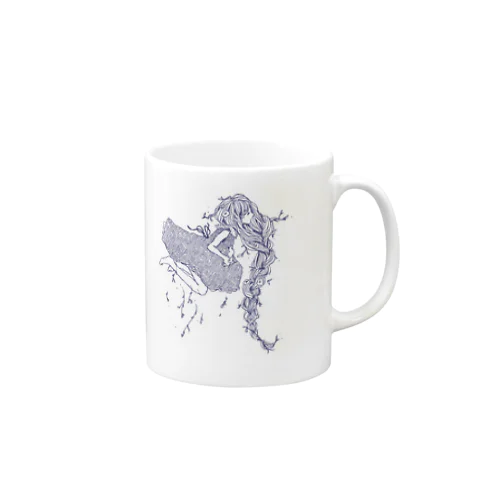 植物少女 Mug