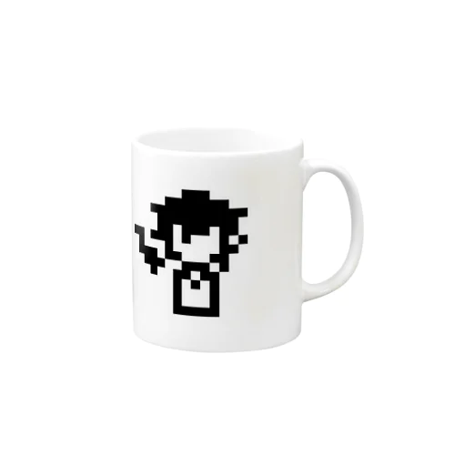 黒い人 Mug