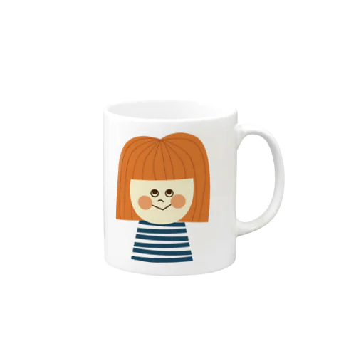 ボーダーのおんなのこ Mug