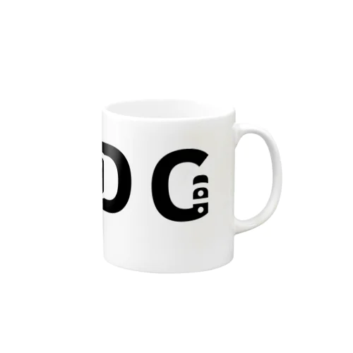 ロゴ黒 Mug