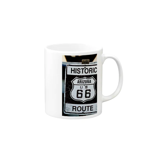 Us66 Route66 マグカップ