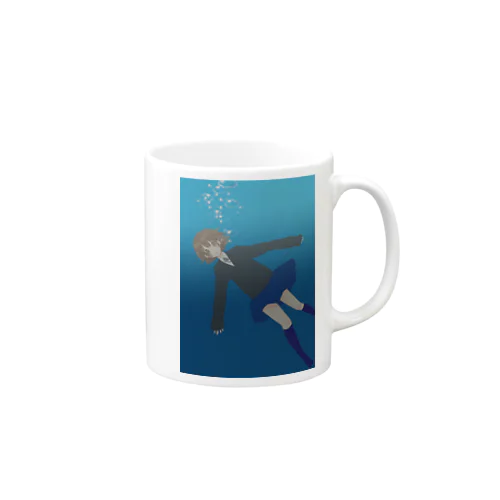 深海少女 Mug