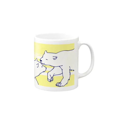 しろくまさん Mug