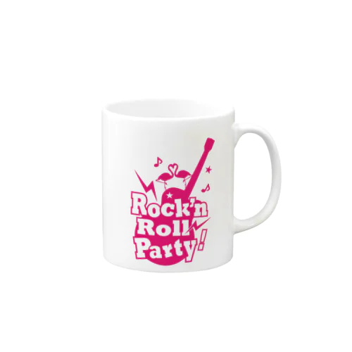 Rock'n Roll Party pink Mug